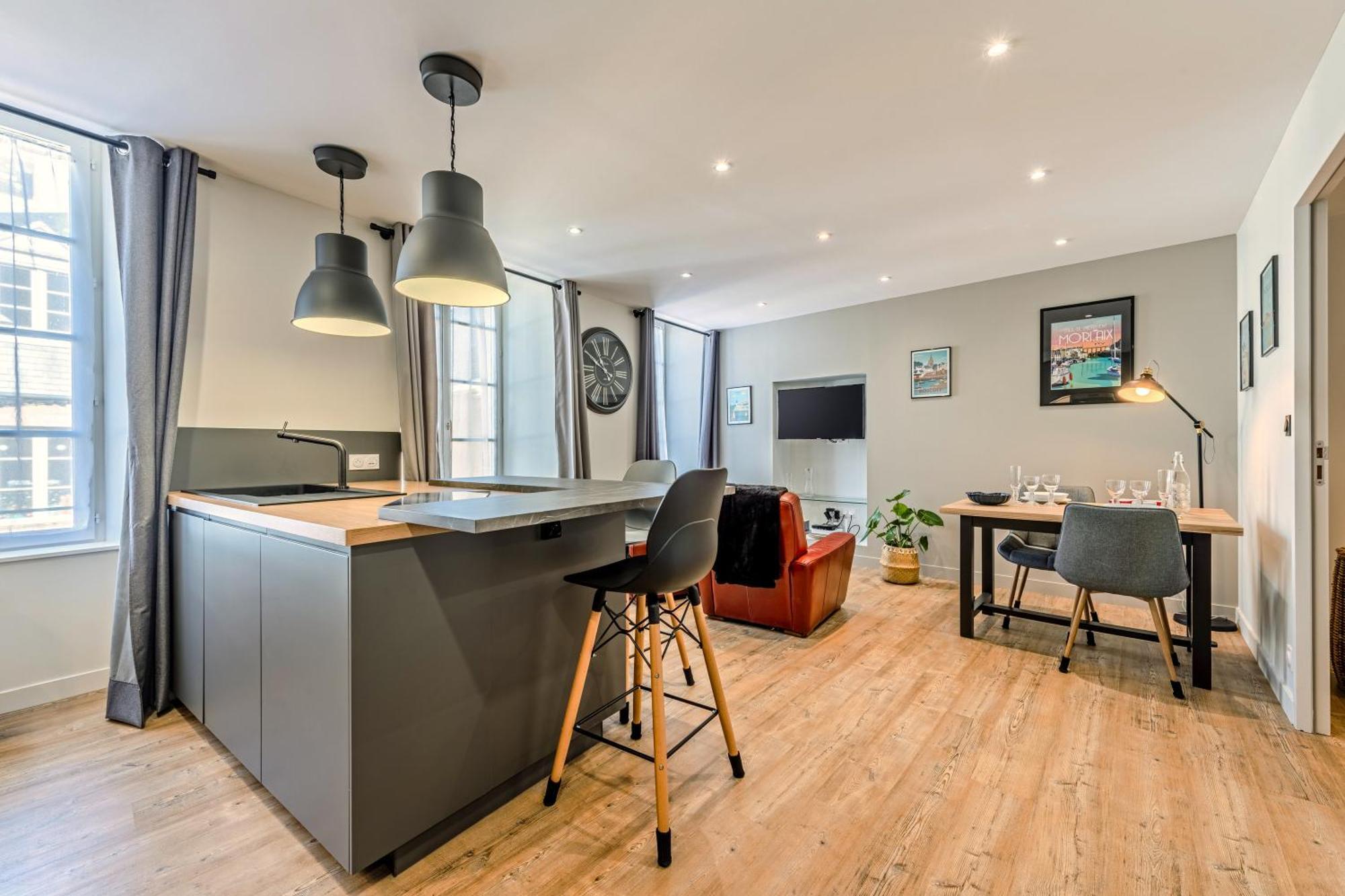 Appartement Du Theatre Morlaix Exteriér fotografie