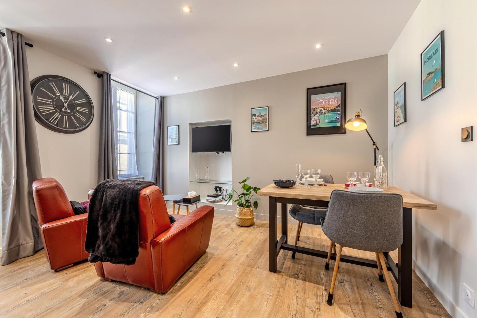 Appartement Du Theatre Morlaix Exteriér fotografie