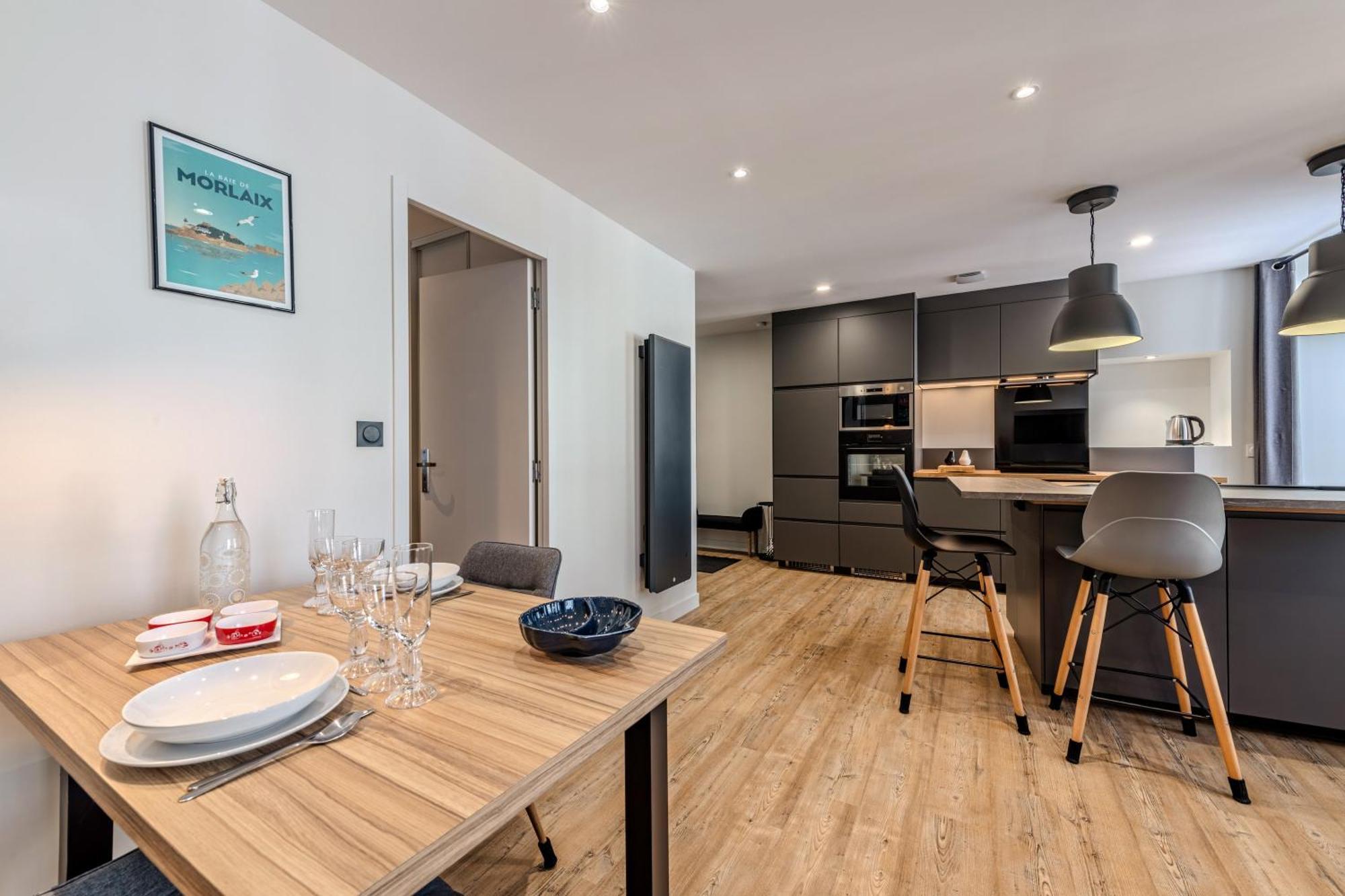 Appartement Du Theatre Morlaix Exteriér fotografie