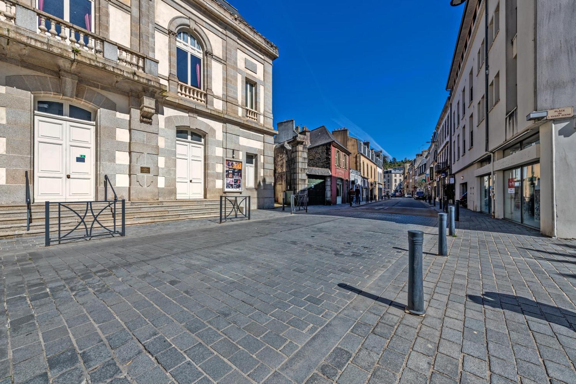 Appartement Du Theatre Morlaix Exteriér fotografie